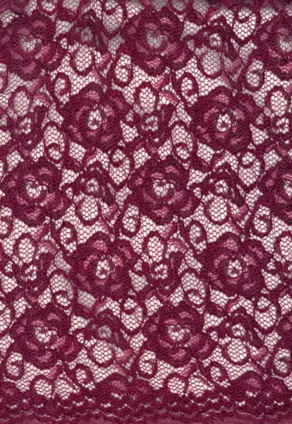 CORDED LACE - WINE